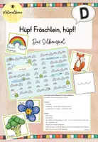 Vorschau - Spiele - Hüpf Fröschlein, hüpf! - Das Silbenspiel - Deckblatt