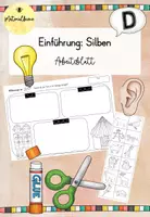 Vorschau - Arbeitsblätter - Silben - Phonologische Bewusstheit - Arbeitsblatt - Deckblatt