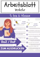 Vorschau - Unterrichtsreihen - XXL Komplettpaket Deutsch DaZ Grundschule Klasse 1 bis Klasse 5 Leseverstehen, Textverständnis, Sprechanlässe, Leseförderung, Sprechanlässe, Zeitformen, Verben bilden usw. - Seite 1