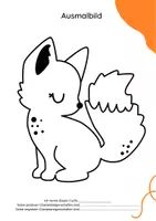 Vorschau - Arbeitsblätter - FREEBIE: 3 Fuchs Ausmalbilder (+ Schreibanlass) ab 1.Kl - Seite 3