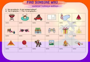 Vorschau - Spiele - Find someone who... (Summer holidays edition) - Seite 2