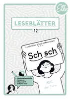 Vorschau - Arbeitsblätter - ABC der Tiere Leseblatt 12 • - Deckblatt