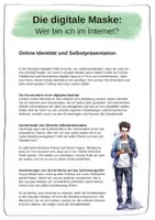 Vorschau - Arbeitsblätter - Ethik 7. Klasse – Onlineidentität & Selbstinszenierung im digitalen Raum - Seite 2