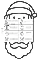Vorschau - Mal- und Bastelvorlagen - christmas flipbook - Seite 1