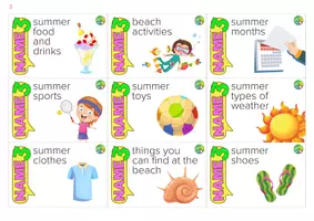 Vista previa - Juegos / Gamificación - Summer Name 3 game - página 3
