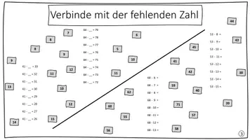 Vorschau - Arbeitsblätter - Rechentrick: Nachbaraufgaben ZR 100 Subtraktion - Seite 3
