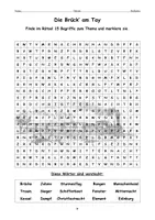 Vorschau - Arbeitsblätter - SPARPAKET zur Ballade "Die Brück´am Tay" - Word & PDF - Seite 3