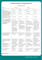 Vorschau - Lehrpläne/Lehrermaterial - Bewertung Biologieunterricht Sonstige Mitarbeit Einschätzungsbogen - Seite 3