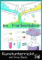 Vorschau - Arbeitsblätter - Farben mischen im Farbenlabor - Seite 1