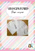 Vorschau - Arbeitsblätter - Passé composé: Übungsaufgaben (Roségold-Edition) - Seite 1