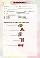 Vorschau - Arbeitsblätter - Passé composé: Übungsaufgaben (Roségold-Edition) - Seite 3