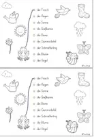 Vorschau - Arbeitsblätter - Lies-Mal-Heft: Frühling (Osterfreebie) - Seite 3