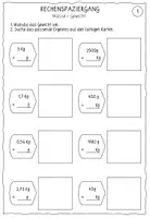 Vorschau - Arbeitsblätter - Materialpaket Rechenspaziergänge Klasse 1-4 WACHSEND - Seite 2