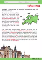 Vorschau - Arbeitsblätter - KONTINENTE und OZEANE: Der Kontinent Europa - Erdkunde für die Sek 1 - Seite 2