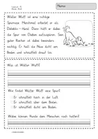 Vorschau - Arbeitsblätter - Lesetexte Klasse 1 und 2 - Kurze Lesesnacks 3 - Seite 2