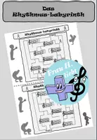 Vorschau - Spiele - Das Rhythmuslabyrinth - Schulung Rhythmusfähigkeit - Seite 1