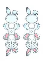 Vorschau - Mal- und Bastelvorlagen - Last Minute Ostern Lolli Geschenk - Seite 3
