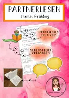 Vorschau - Arbeitsblätter - Lesen und Zuhören! Materialpaket: Partnerlesen inkl. 4 Geschichten - Deckblatt