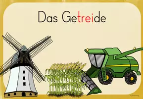 Vorschau - Unterrichtsreihen - Getreide: Informationskarten/ Lerntheke (3./4.Kl.) - Seite 1