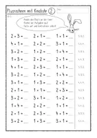 Vorschau - Arbeitsblätter - Plusrechnen mit Knickohr bis 10 - Seite 2