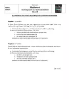 Vorschau - Test - Test über Baumdiagramme und Wahrscheinlichkeiten - Deckblatt