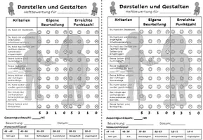 Vorschau - Anderer Materialtyp - Heftbewertung Darstellen und Gestalten - Seite 2