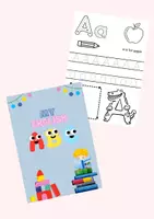 Προεπισκόπηση - Φύλλα εργασίας - My English ABC! Exploring the English Alphabet through Games and Drawing - Εξώφυλλο