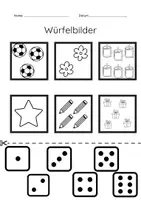 Vorschau - Arbeitsblätter - Arbeitsblätter Würfelbilder - Seite 3