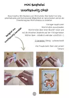 Vorschau - Mal- und Bastelvorlagen - Englisch - Mini Bastelei Wortschatz "Fruits" | Englisch Wortschatz | Englisch Grundschule | Anfangsunterricht - Seite 1