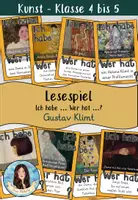 Vorschau - Spiele - Lesespiel / Kunstspiel "Ich habe ... - Wer hat ... ?" - Gustav Klimt - Deckblatt