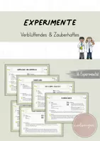 Vorschau - Experimente - Materialpaket: Experimente - Seite 1
