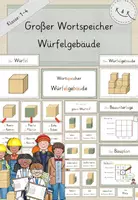 Vorschau - Poster - Würfelgebäude - Wortspeicher zum Würfel, Würfelgebäude und Raum-Lage-Beziehugen - Deckblatt
