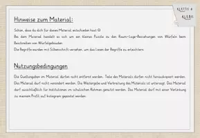 Vorschau - Fördermaterial/Inklusion - Würfelgebäude, Puzzle zu Raum-Lage-Beziehungen - Seite 1