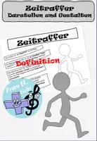 Vorschau - Arbeitsblätter - Zeitraffer - Darstellen und Gestalten - Seite 1