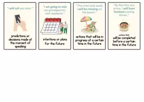 Vorschau - Merkblätter - Tips and Tricks to Remember Tenses (incl. flashcards) - Seite 3