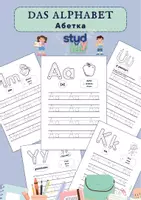 Vorschau - Arbeitsblätter - 📚 Alphabet Sprachreise speziell für Ukrainer 🎓 - Deckblatt