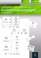 Vorschau - Poster - Wertigkeit - Tafelschilder zum Aufstellen von Reaktionsgleichungen - Deckblatt