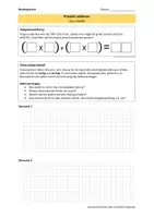 Vorschau - Arbeitsblätter - Open Middle Problem - Produkte addieren - Seite 2
