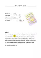 Vorschau - Spiele - Gefühle raten (Spiel+Arbeitsblatt) - Seite 1