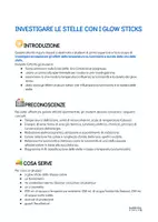 anteprima - Esperimenti - Investigare le stelle con i glow sticks - Pagina 1