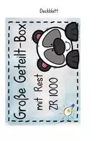 Vorschau - Arbeitsblätter - Große Geteilt -Box Rest - Seite 3