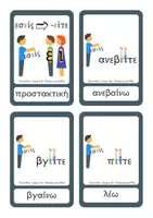 Προεπισκόπηση - Flashcards - Προστακτική Αορίστου: κατάληξη: -είτε! - Σελίδα 1