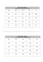 Vorschau - Interaktives Material - Materialpaket Mathe: Kopfrechnen als Bingo-Spiele - Deckblatt