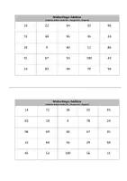 Vorschau - Interaktives Material - Mathe-Bingo: Addition /Addieren - Seite 1