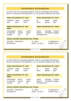 Vorschau - Merkblätter - Wortspeicher_Text schreiben_Satzanfänge und Konjunktionen - Seite 3