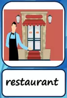 Vorschau - Spiele - WORTKARTEN: Places in a city, rooms and furniture - Seite 1