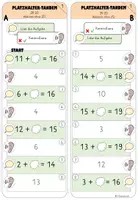 Vorschau - Aufgabenkarten - Tandemaufgaben ZR 20 - Platzhalter | Addition ohne ZÜ - Seite 3