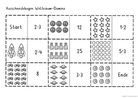 Vorschau - Arbeitsblätter - Mathe-Spiele und Malbilder Einmaleins - Seite 2
