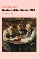 Vorschau - Unterrichtsreihen - Unterrichtsreihe: Umbrüche in der deutschsprachigen Literatur um 1900 - Deckblatt