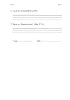 Vorschau - Arbeitsblätter - Test zum Thema „Infektionskrankheiten“ - Seite 1